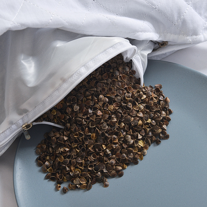 91家纺网 家纺一手货源 找家纺 （总）纽乐家纺 2025新款全棉甜荞麦枕头