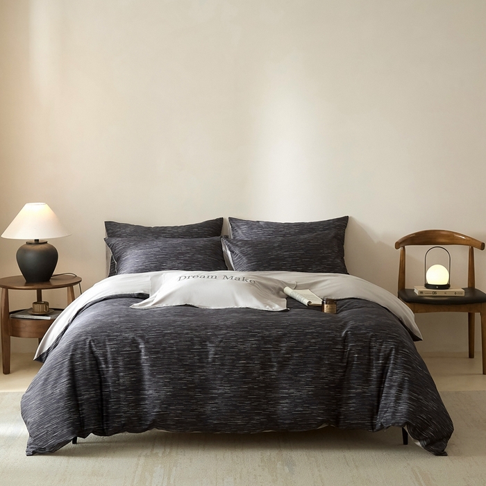 （总）ONE TWO ONE 121 2025新款高端贡缎高支高密数码印花四件套-星河（平台控价券后不得低于318/338元）