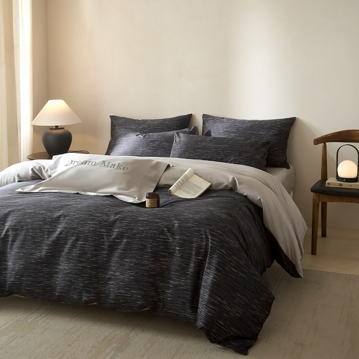 91家纺网 家纺一手货源 找家纺 （总）ONE TWO ONE 121 2025新款高端贡缎高支高密数码印花四件套-星河（平台控价券后不得低于318/338元）