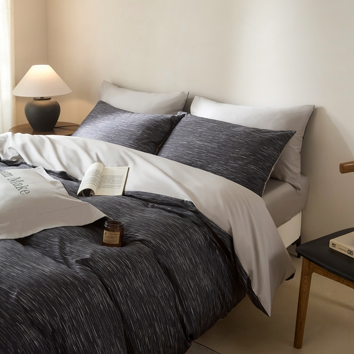 91家纺网 家纺一手货源 找家纺 （总）ONE TWO ONE 121 2025新款高端贡缎高支高密数码印花四件套-星河（平台控价券后不得低于318/338元）