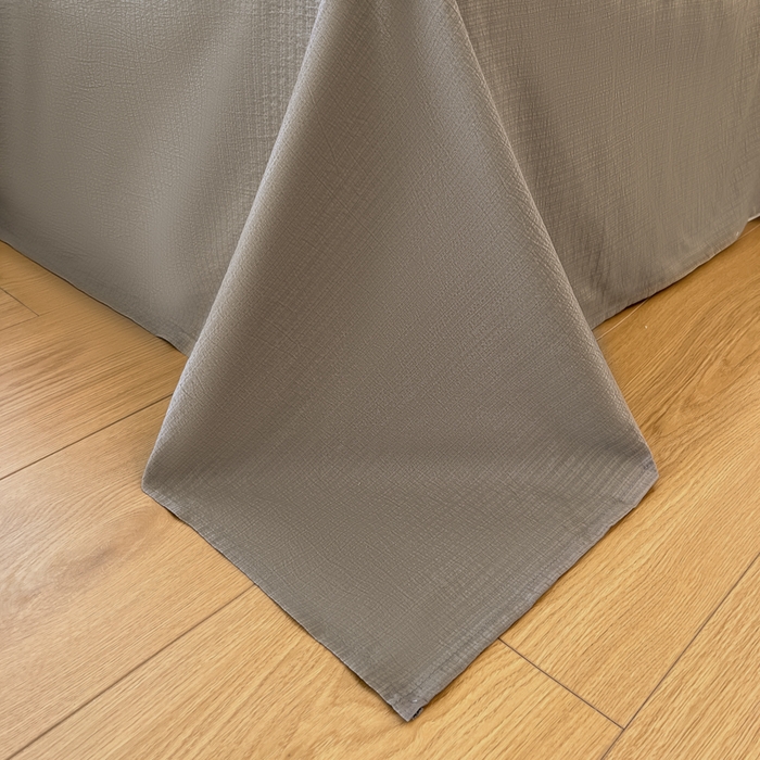 91家纺网 家纺一手货源 找家纺 卡迪熊家纺 2025新款超柔云感m印花双层纱四件套 快乐时光