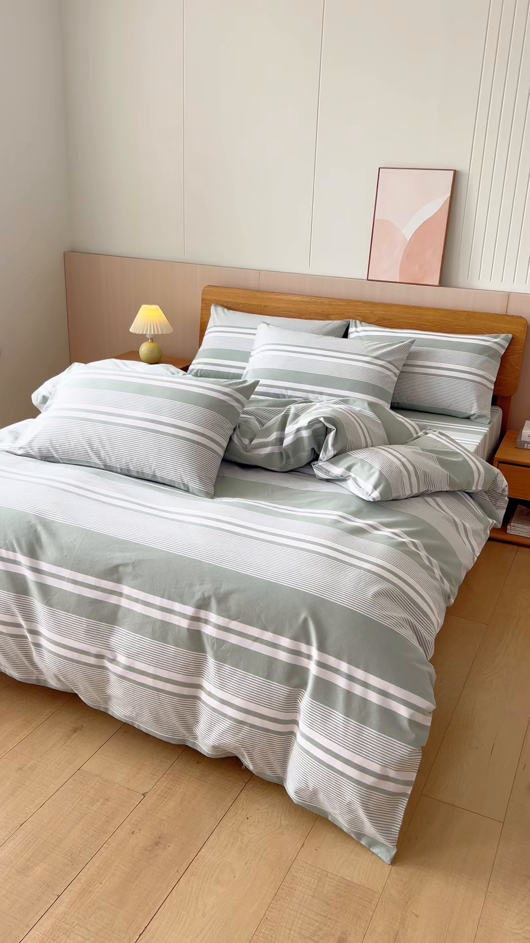 91家纺网 家纺一手货源 找家纺 （总）居美良品 2025新款100%全棉色织老粗布四件套