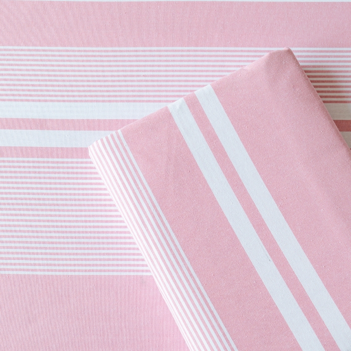 91家纺网 家纺一手货源 找家纺 居美良品 2025新款100%全棉色织老粗布四件套 叠拍图