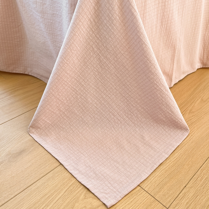 91家纺网 家纺一手货源 找家纺 彩韵家纺 2025新款超柔云感m印花双层纱四件套 迷路兔兔