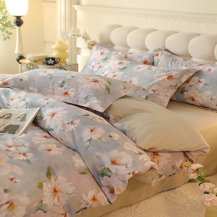 91家纺网 家纺一手货源 找家纺 （总）磨毛世家家纺2025新款金太阳嘉宇斯全棉磨毛四件套纯棉加厚四件套