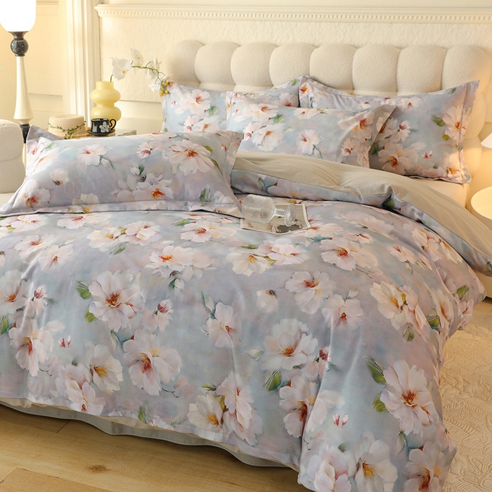 91家纺网 家纺一手货源 找家纺 （总）磨毛世家家纺2025新款金太阳嘉宇斯全棉磨毛四件套纯棉加厚四件套