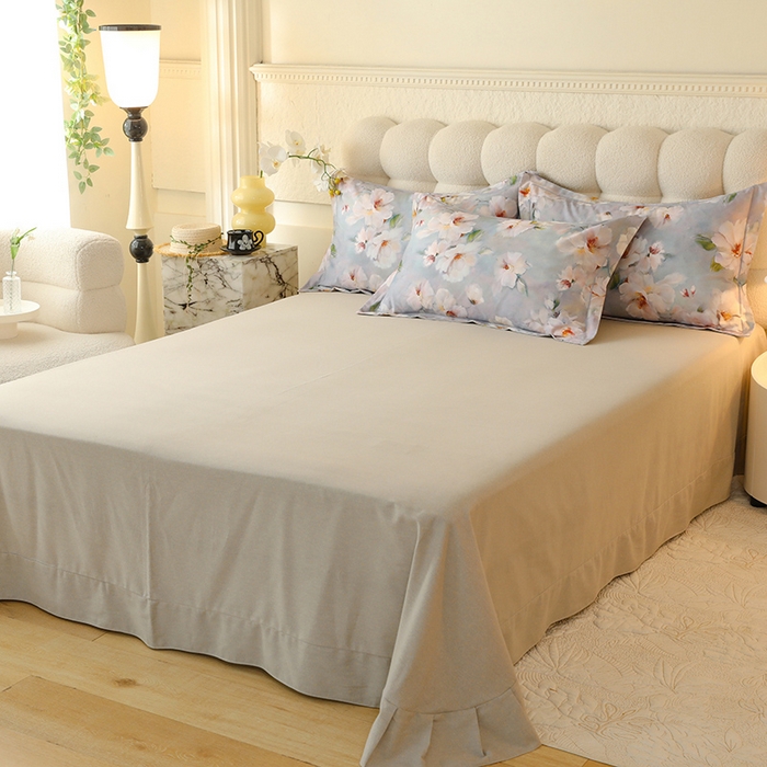 91家纺网 家纺一手货源 找家纺 （总）磨毛世家家纺2025新款金太阳嘉宇斯全棉磨毛四件套纯棉加厚四件套