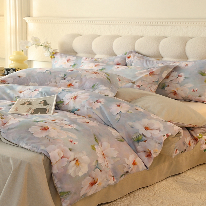 91家纺网 家纺一手货源 找家纺 （总）磨毛世家家纺2025新款金太阳嘉宇斯全棉磨毛四件套纯棉加厚四件套