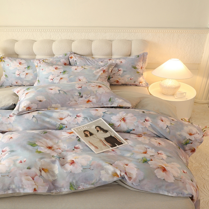 91家纺网 家纺一手货源 找家纺 （总）磨毛世家家纺2025新款金太阳嘉宇斯全棉磨毛四件套纯棉加厚四件套