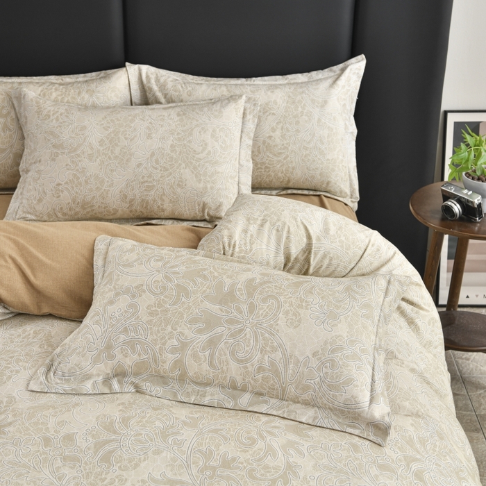 91家纺网 家纺一手货源 找家纺 磨毛世家家纺2025新款金太阳铂金四件套加厚四件套 赫拉