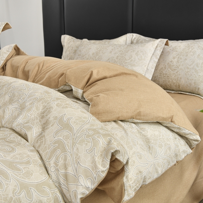 91家纺网 家纺一手货源 找家纺 磨毛世家家纺2025新款金太阳铂金四件套加厚四件套 赫拉