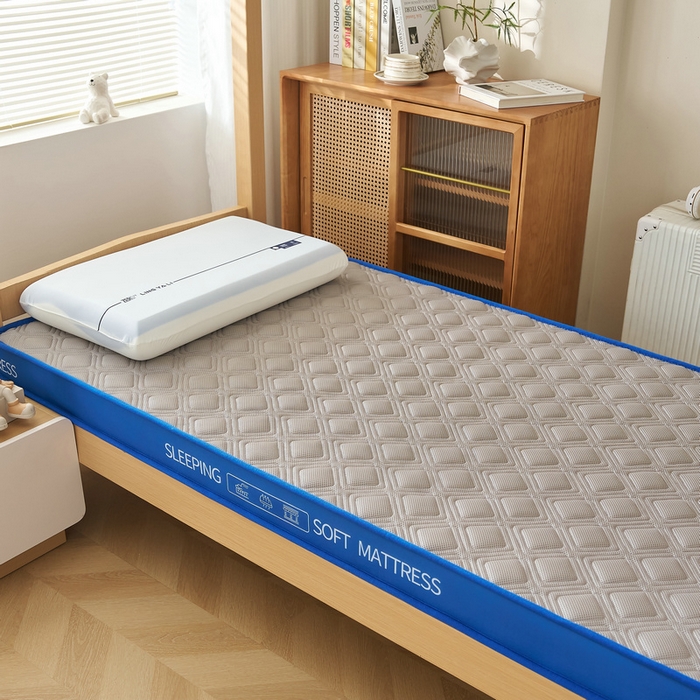 91家纺网 家纺一手货源 找家纺 （总）锦丝钰床垫 2025新款学生网眼透气款乳胶记忆棉床垫