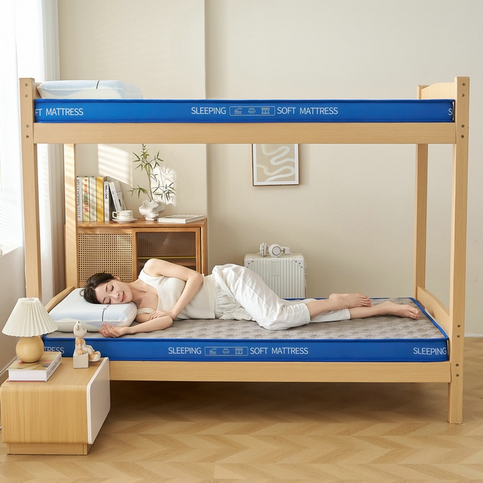 91家纺网 家纺一手货源 找家纺 （总）锦丝钰床垫 2025新款学生网眼透气款乳胶记忆棉床垫