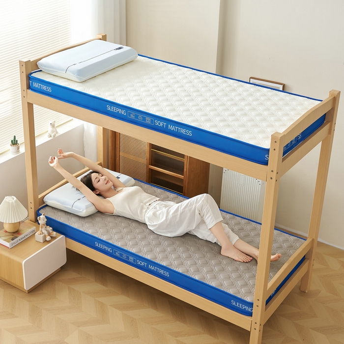 91家纺网 家纺一手货源 找家纺 （总）锦丝钰床垫 2025新款学生网眼透气款乳胶记忆棉床垫