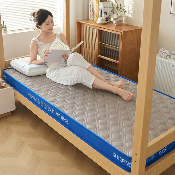 91家纺网 家纺一手货源 找家纺 （总）锦丝钰床垫 2025新款学生网眼透气款乳胶记忆棉床垫