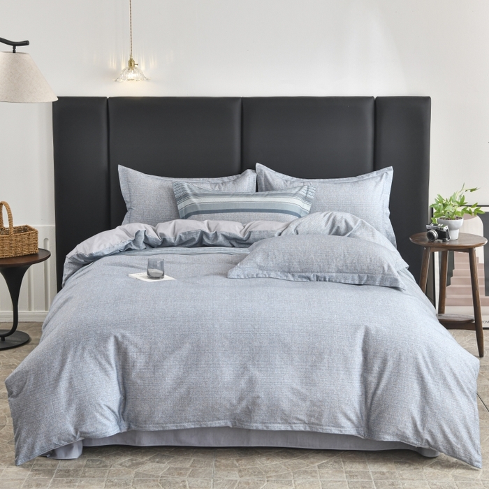 91家纺网 家纺一手货源 找家纺 磨毛世家家纺2025新款金太阳铂金四件套加厚四件套 甜美条