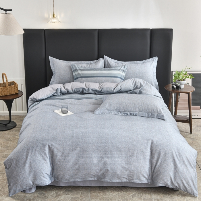 91家纺网 家纺一手货源 找家纺 磨毛世家家纺2025新款金太阳铂金四件套加厚四件套 甜美条