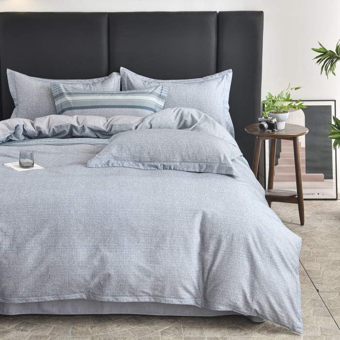 91家纺网 家纺一手货源 找家纺 磨毛世家家纺2025新款金太阳铂金四件套加厚四件套 甜美条