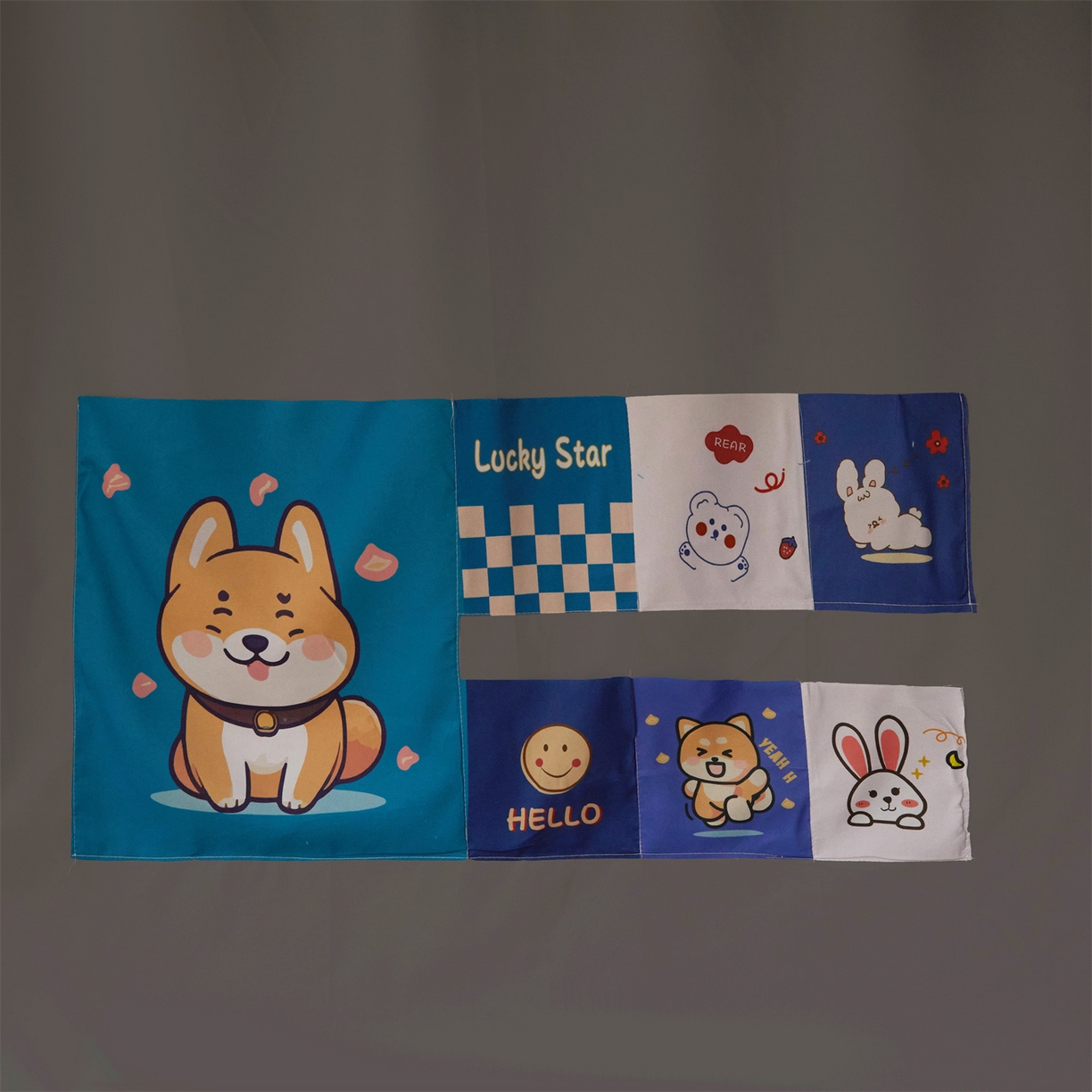 91家纺网 家纺一手货源 找家纺 笙意家纺 2025新款学生季学生宿舍遮光床帘蚊帐 花期-浅灰