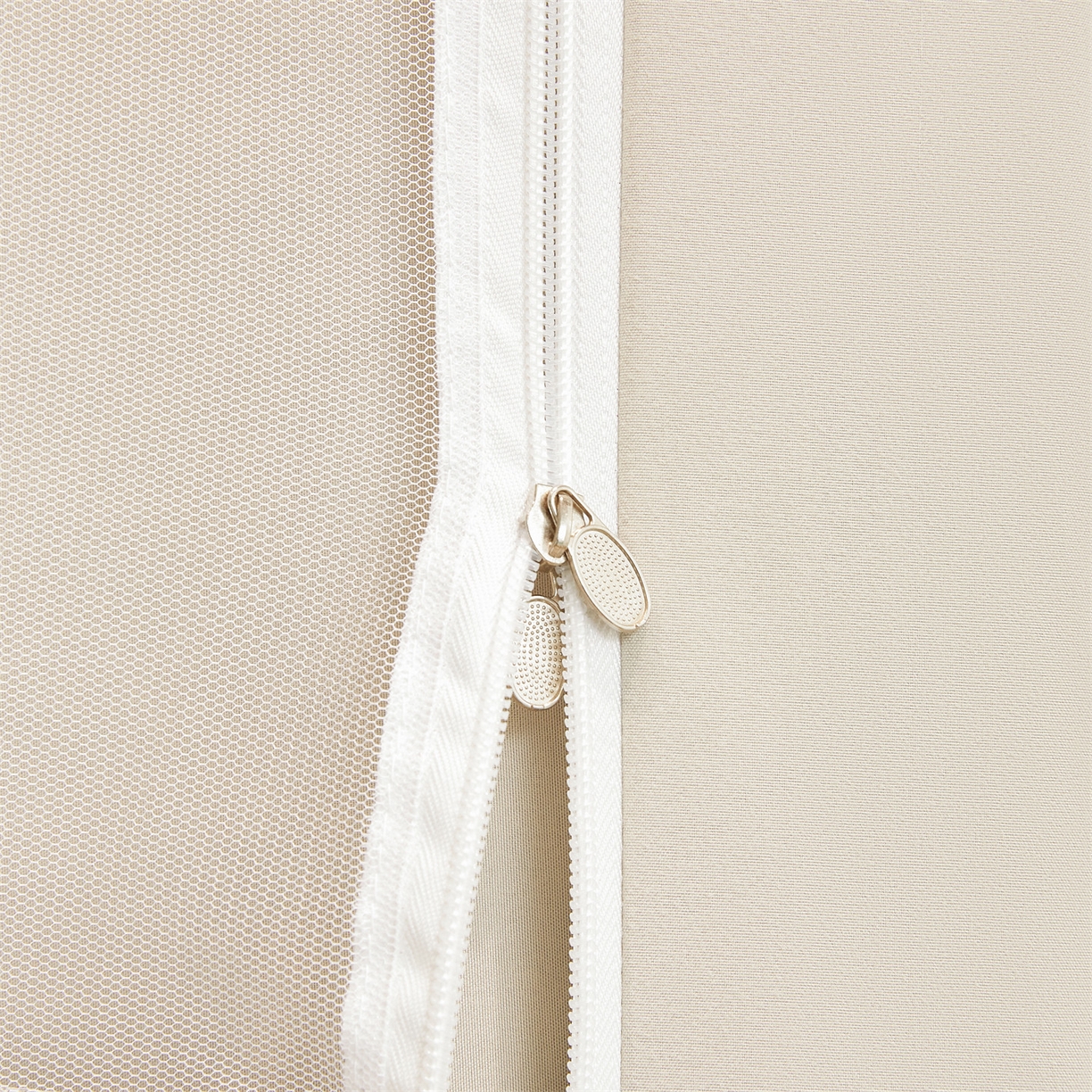 91家纺网 家纺一手货源 找家纺 笙意家纺 2025新款学生季学生宿舍遮光床帘蚊帐 如梦-米白