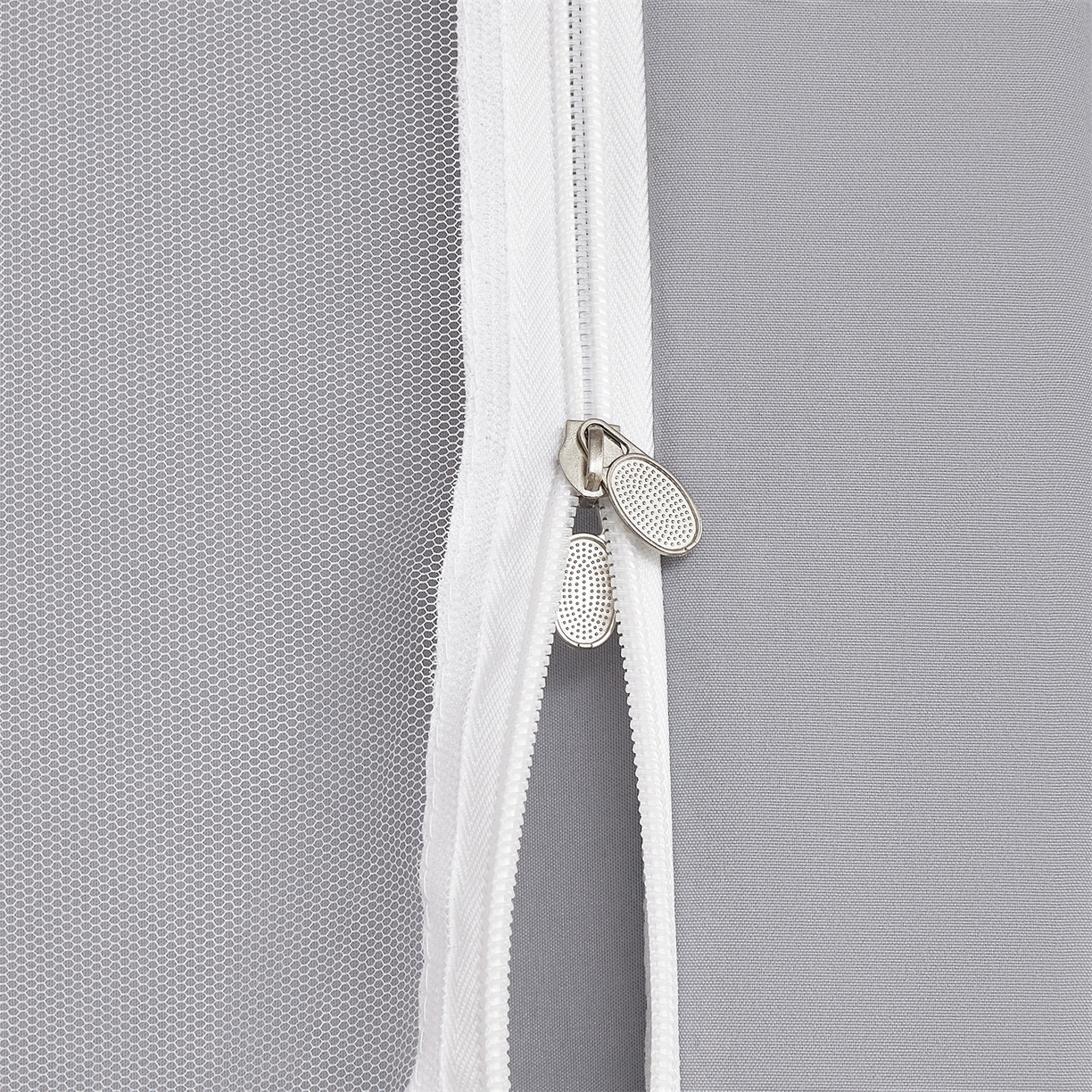 91家纺网 家纺一手货源 找家纺 笙意家纺 2025新款学生季学生宿舍遮光床帘蚊帐 如梦-浅灰