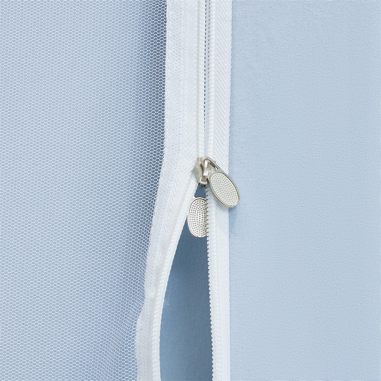 91家纺网 家纺一手货源 找家纺 笙意家纺 2025新款学生季学生宿舍遮光床帘蚊帐 如梦-浅蓝