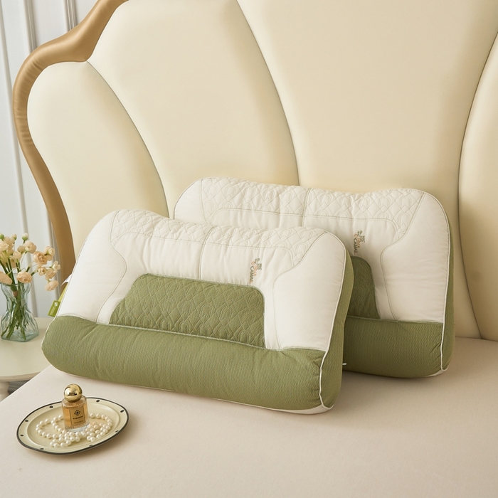 91家纺网 家纺一手货源 找家纺 晚儿 2025新款经典高端护颈枕枕头枕芯单枕芯 经典高端护颈枕 48x74cm单枕/对