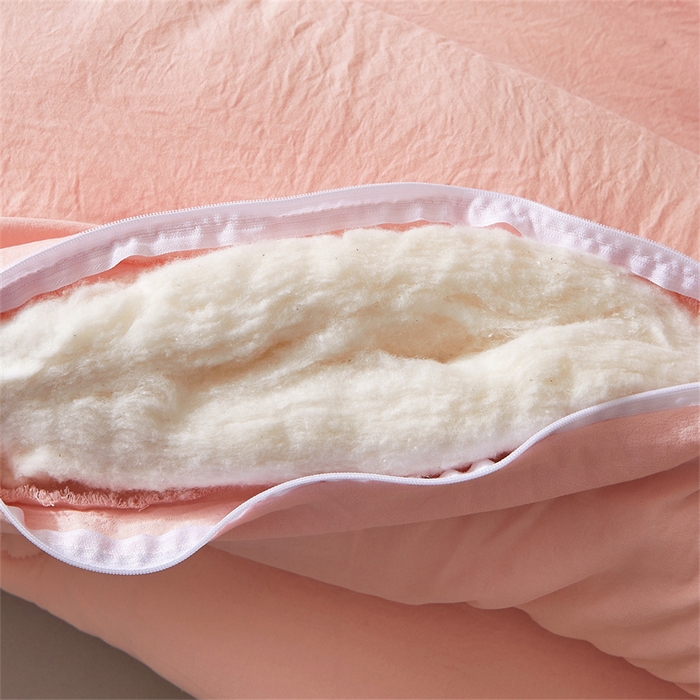 91家纺网 家纺一手货源 找家纺 2025新款A类填充100%棉新疆棉花被子毛巾绣贴布绣冬被棉被全棉冬季加厚保暖纯棉花被芯贵族粉