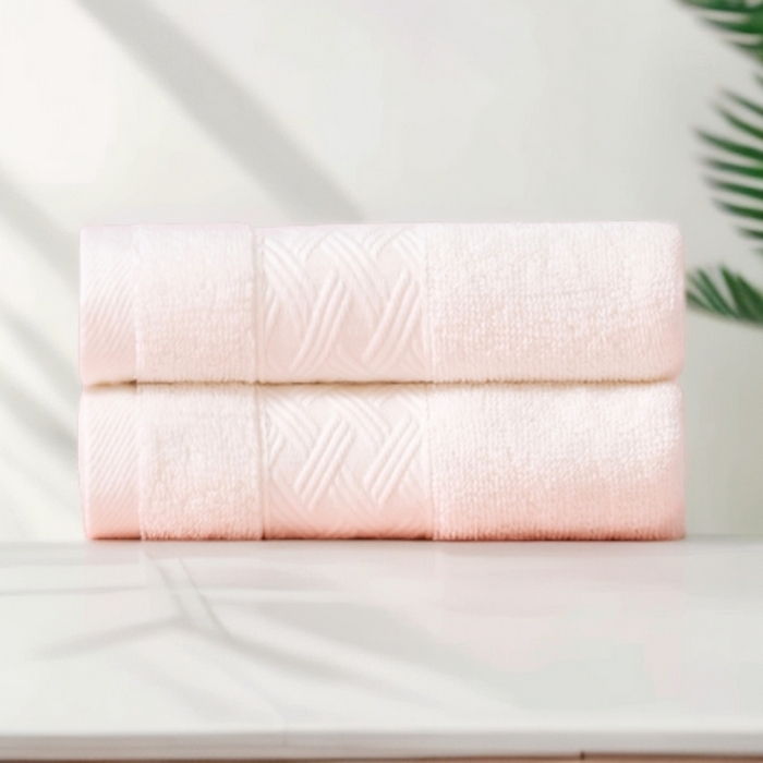 91家纺网 家纺一手货源 找家纺 彩虹毛巾 2025新款全棉纯棉毛巾X丝带中国风纯棉毛巾浴巾套装全棉长绒棉毛巾加厚浴巾套装 牙白 33x74cm毛巾/条