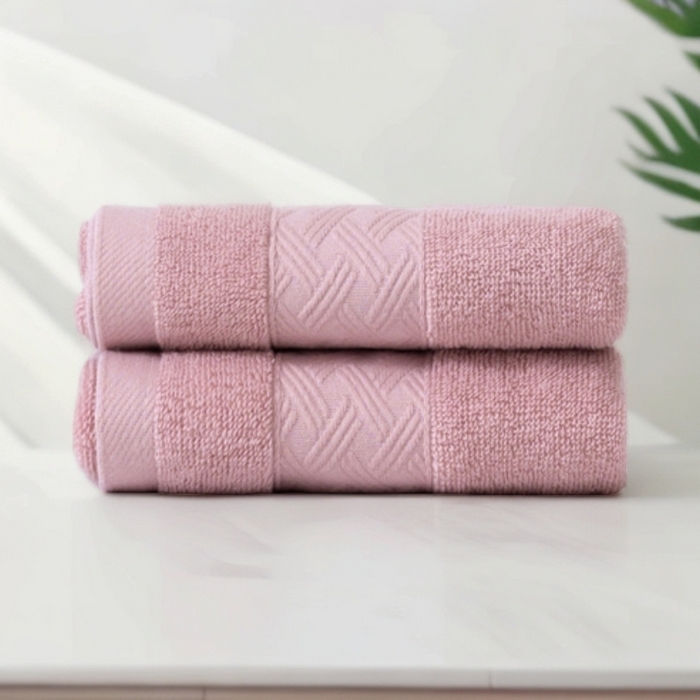 91家纺网 家纺一手货源 找家纺 彩虹毛巾 2025新款全棉纯棉毛巾X丝带中国风纯棉毛巾浴巾套装全棉长绒棉毛巾加厚浴巾套装 莓红 33x74cm毛巾+70x140cm浴巾