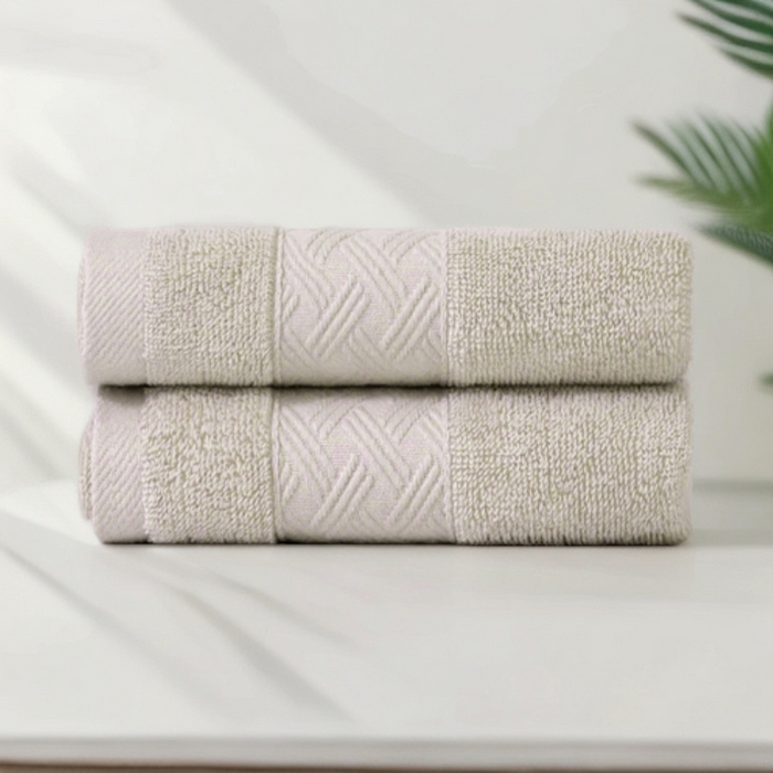 91家纺网 家纺一手货源 找家纺 彩虹毛巾 2025新款全棉纯棉毛巾X丝带中国风纯棉毛巾浴巾套装全棉长绒棉毛巾加厚浴巾套装 月灰 70x140cm浴巾/条