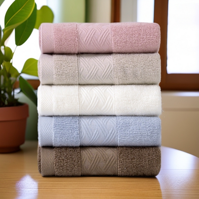 91家纺网 家纺一手货源 找家纺 彩虹毛巾 2025新款全棉纯棉毛巾X丝带中国风纯棉毛巾浴巾套装全棉长绒棉毛巾加厚浴巾套装 组合图仅供参考 33x74cm毛巾/条