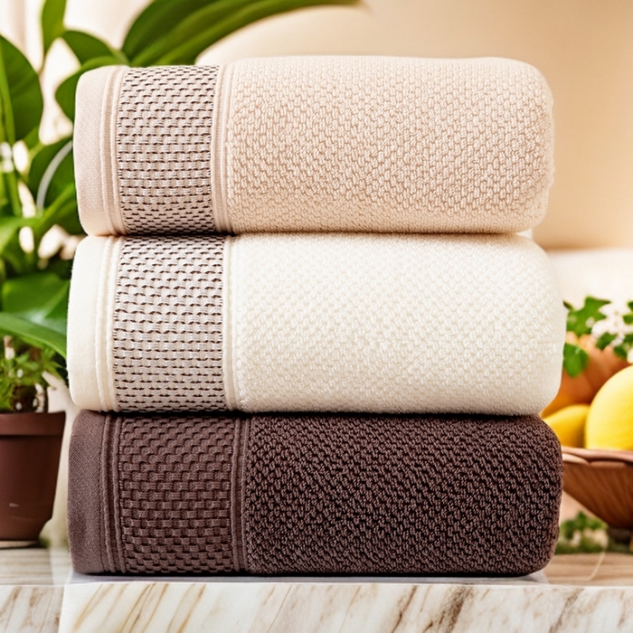 91家纺网 家纺一手货源 找家纺 彩虹毛巾 2025新款全棉纯棉都市蜂巢五星酒店风亲肤加厚吸水纯棉毛巾浴巾套装 都市蜂巢组合图仅供参考 34x74cm毛巾/条