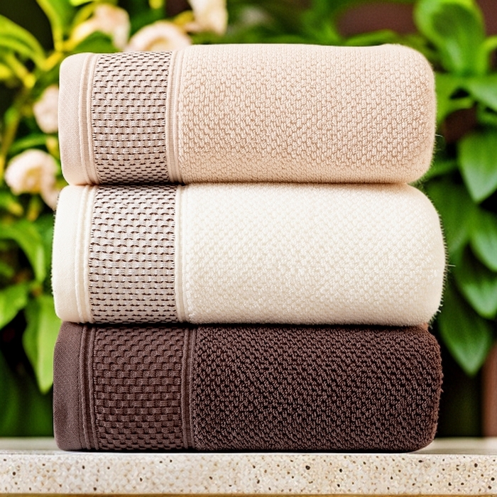 91家纺网 家纺一手货源 找家纺 彩虹毛巾 2025新款全棉纯棉都市蜂巢五星酒店风亲肤加厚吸水纯棉毛巾浴巾套装 都市蜂巢组合图仅供参考 70x140cm浴巾/条