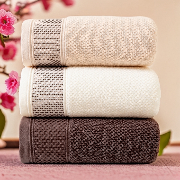 91家纺网 家纺一手货源 找家纺 彩虹毛巾 2025新款全棉纯棉都市蜂巢五星酒店风亲肤加厚吸水纯棉毛巾浴巾套装 都市蜂巢组合图仅供参考 34x74cm毛巾/条