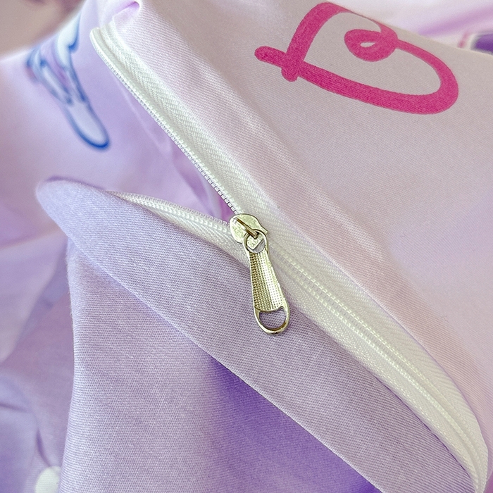 91家纺网 家纺一手货源 找家纺 玉元坊 2025新款三丽鸥全棉纯棉学生款学生宿舍上下铺三件套 甜甜库洛米