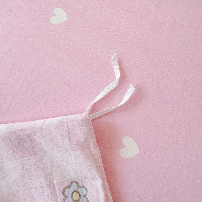 91家纺网 家纺一手货源 找家纺 玉元坊 2025新款三丽鸥全棉纯棉学生款学生宿舍上下铺三件套 粉格美乐蒂