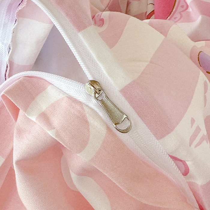 91家纺网 家纺一手货源 找家纺 玉元坊 2025新款三丽鸥全棉纯棉学生款学生宿舍上下铺三件套 甜甜美乐蒂