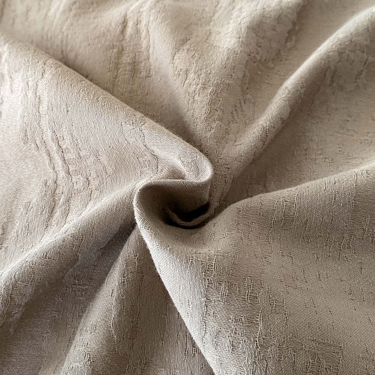 91家纺网 家纺一手货源 找家纺 禾时 2025新款A类60支加厚长绒棉全棉纯棉立体提花轻奢四件套 巴洛克（咖）