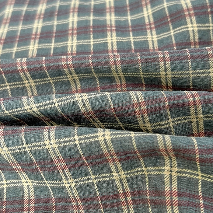 91家纺网 家纺一手货源 找家纺 梦舒羽 2025新款双层纱格子学生宿舍上下铺套件 常规款-简兮绿格