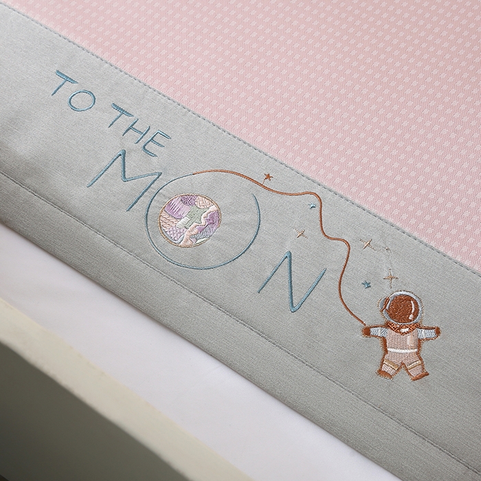 91家纺网 家纺一手货源 找家纺 （总）小牛席业 2025新款儿童凉感冰丝席儿童席-星际探索