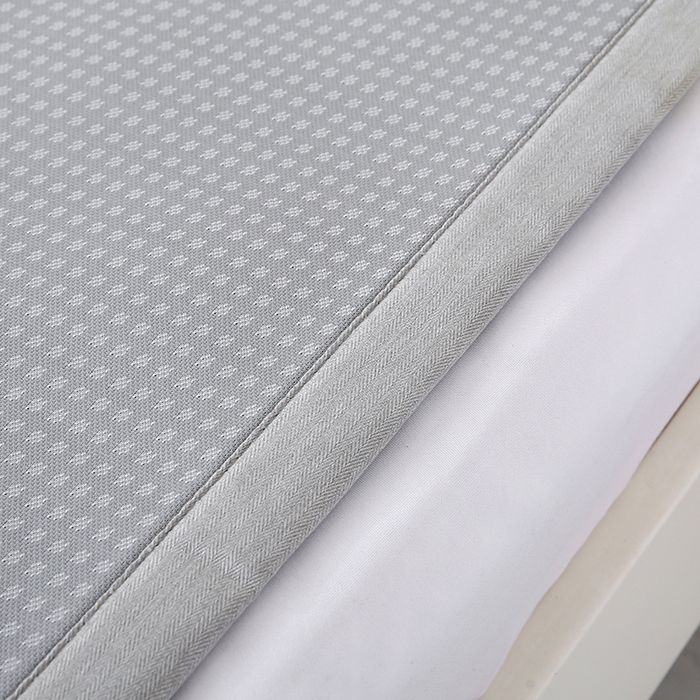 91家纺网 家纺一手货源 找家纺 小牛席业 2025新款儿童凉感冰丝席儿童席-星际探索 星际探索-灰色