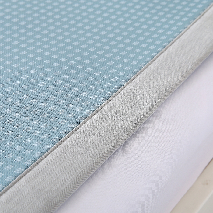 91家纺网 家纺一手货源 找家纺 小牛席业 2025新款儿童凉感冰丝席儿童席-星际探索 星际探索-蓝色