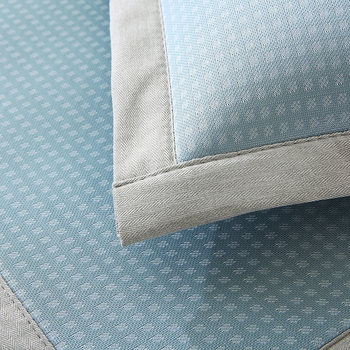 91家纺网 家纺一手货源 找家纺 小牛席业 2025新款儿童凉感冰丝席儿童席-星际探索 星际探索-蓝色