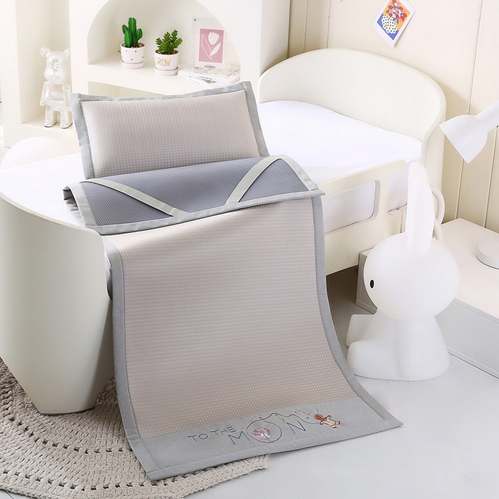 小牛席业 2025新款儿童凉感冰丝席儿童席-星际探索 星际探索-香槟