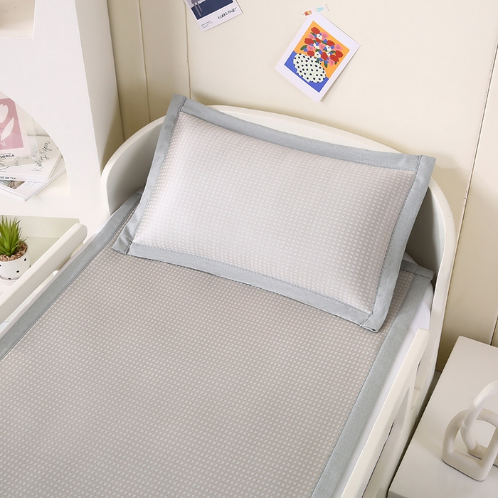 91家纺网 家纺一手货源 找家纺 小牛席业 2025新款儿童凉感冰丝席儿童席-星际探索 星际探索-香槟