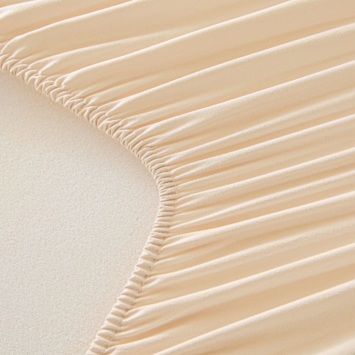 91家纺网 家纺一手货源 找家纺 芬晴家纺 2025春夏新款A类大豆夹棉学生床笠单床笠床笠单件-繁星-爱心系列 爱心-卡其