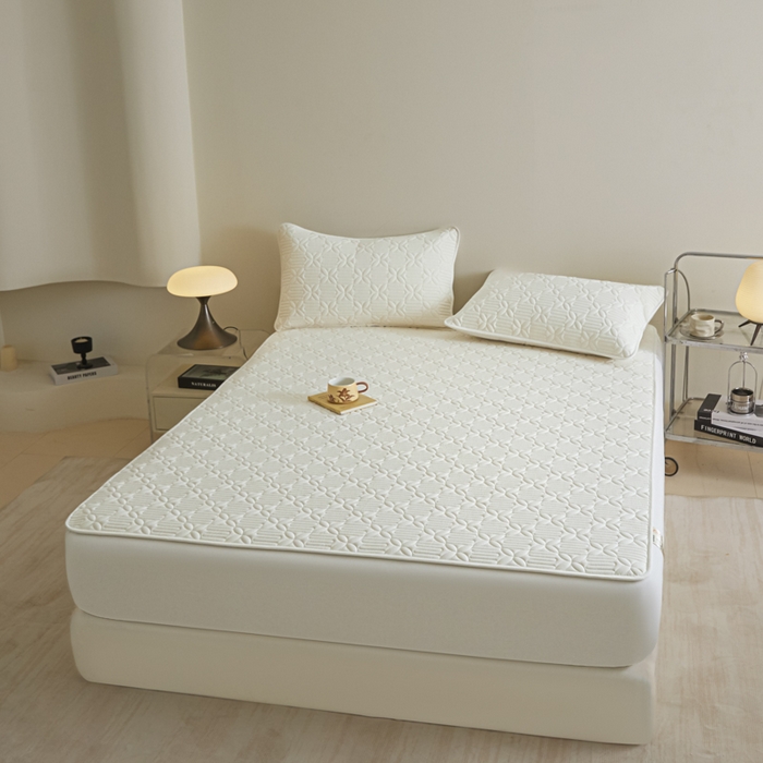 91家纺网 家纺一手货源 找家纺 （总）芬晴家纺 2025新款A类全棉纯棉水洗棉大豆床笠单床笠单品床笠单件床笠