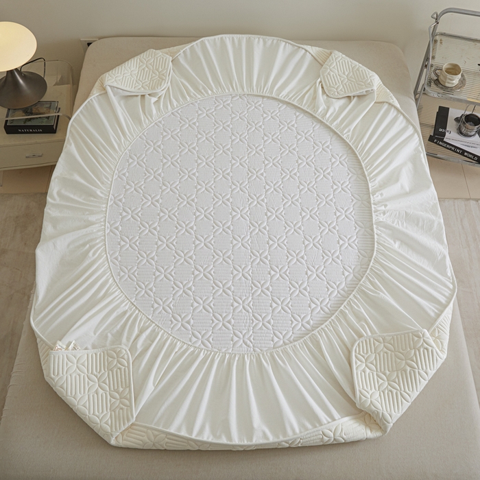 91家纺网 家纺一手货源 找家纺 （总）芬晴家纺 2025新款A类全棉纯棉水洗棉大豆床笠单床笠单品床笠单件床笠