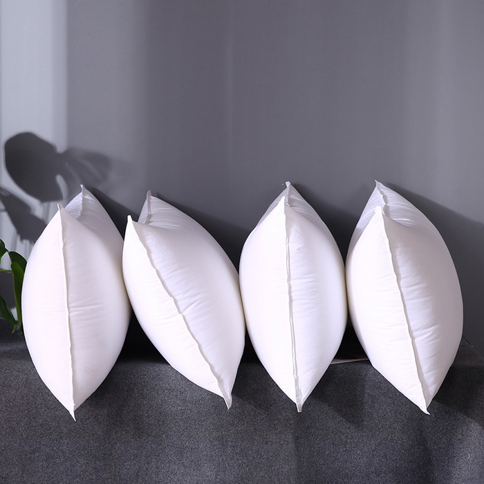 91家纺网 家纺一手货源 找家纺 文黛家居 2025新款全棉纯棉133100星级酒店专供双针羽丝绒软枕芯 白色 48x74cm/对（带标）